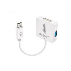 Lindy 41028 DisplayPort 1.2 / HDMI, DVI & VGA Konverter