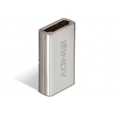 Lindy 41511 HDMI Doppelkupplung, silber