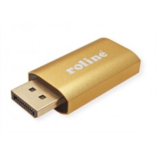 Roline Gold 4K Video-Adapter, DisplayPort female / HDMI male
