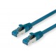 Value CAT6A-Netzwerkkabel, S/FTP, 0.3m, blau