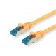 Value CAT6A-Netzwerkkabel, S/FTP, 0.3m, gelb