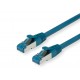 Value CAT6A-Netzwerkkabel, S/FTP, 0.5m, blau