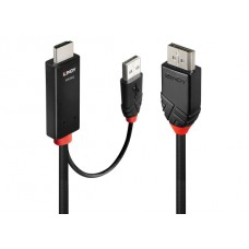 Lindy 41499 Aktives HDMI / DisplayPort Adapterkabel, 2m
