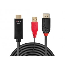 Lindy 41428 Aktives Video-Adapterkabel, 5.0m