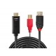 Lindy 41428 Aktives Video-Adapterkabel, 5.0m