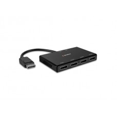 Lindy 38431 4 Port DisplayPort 1.2 Hub / Splitter