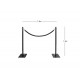 Wentex Pipes & Drapes SET Crowd Control 120 schwarz