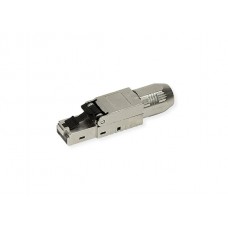 Roline CAT6A-Stecker für RJ-45 Netzwerkkabel, STP, silber