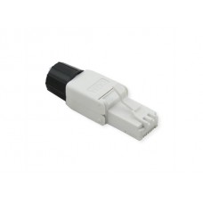 Roline CAT6A-Stecker für RJ-45 Netzwerkkabel, UTP, weiß