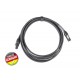 Powercon True1 Kabel, BLACK, 1.5m, 3x1.5mm²
