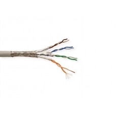 Roline UTP-300M CAT6a Netzwerk Verlegekabel, grau, Litze