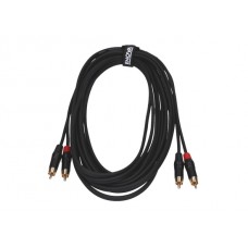 Enova EC-A3-CLMM-3 Stereokabel, 3m, 2x Cinch male / 2x Cinch male
