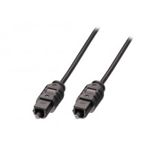Lindy 35212 TosLink Kabel, 2.0m, schwarz Lindy 35212 TosLink Kabel, 2.0m, schwarz