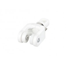 Wentex Eurotrack 2-Rad Laufrolle, WEISS