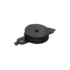 Wentex Eurotrack Umlenkrolle, schwarz