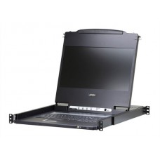 ATEN CL6700MW KVM Konsole, 43cm Full HD Monitor, 2 Ports