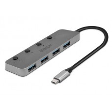 Lindy 43383 USB 3.2 Hub, 4 Port