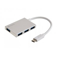 Sandberg 136-20 USB C to 4x USB 3.0 Pocket Hub