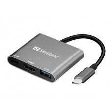 Sandberg 136-00 USB C Mini Docking Station
