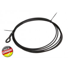 SweetPRO AN 04/4000-B 1K Anschlagseil, Ø4mm, 4m, SCHWARZ