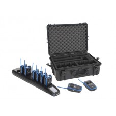Vokkero Guardian Show 8 User Kit Intercomsystem, m. HAC408 Case