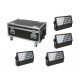 Showtec Helix S5000 Q4 LED Outdoor Fluter SET