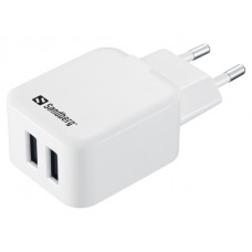 Sandberg 440-57 AC Charger Dual USB 2A EU Ladegerät