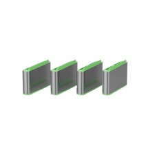 Lindy 40438 USB-C Port Schloss, GRÜN, 10x Schloss