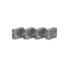 Lindy 40464 USB-A Port Schloss, WEISS, 10x Schloss