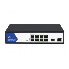 Value PoE Gigabit Ethernet Switch, 8x RJ45 (PoE) Port