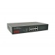 Roline PoE Fast Ethernet Switch, 8 Ports, schwarz