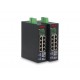 Roline Industrial Gigabit-Ethernet-Switch, schwarz
