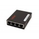 Roline Pocket Gigabit-Ethernet-Switch, schwarz