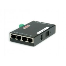 Roline Gigabit Ethernet PoE Injektor, schwarz