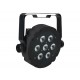 Showtec Compact PAR 7 Tri LED Pad, SCHWARZ