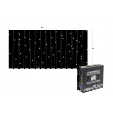 Showtec Star Dream LED Vorhang, 6x3m, 128x5mm LED RGB