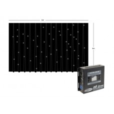 Showtec Star Dream LED Vorhang, 6x4m, 192x5mm LED weiß