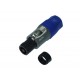 Enova SP24FP Speaker 4pol Stecker, female, blau, STANDARD