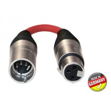 DMX Adapter 3-pol XLR female / 5-pol XLR male