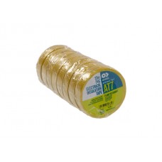 Advance Tapes AT 7 PVC-Isolierband Zumbel Tape, gelb, 33m