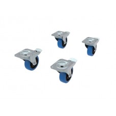 Admiral Castor Lenkrolle 4er Set, Ø100mm, 4x gebremst