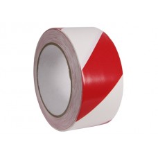 SweetPRO TA WWR-033/50-ECO PVC-Warnklebeband, weiss/rot