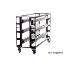 Admiral Ballet Floor Cart Transportwagen, 180cm, 6x Aufnahmerolle