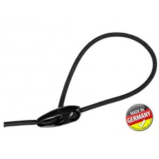 Fastfix mit Kunststoffclip, schwarz