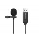 Sandberg 126-40 Streamer USB Clipmikrofon