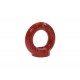 Ringmutter, rot, M12