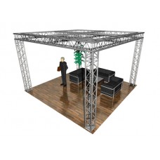 Sweettruss MS-K 4.5/4.5/3.0 Messestand mit Kreuz