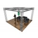 Sweettruss MS-K 4.5/4.5/3.0 Messestand mit Kreuz