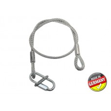 SweetPRO SA 100/08-S Safety/Fangseil, 64kg,1000x8mm, silber