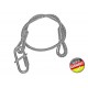 SweetPRO SA 100/10-S Safety/Fangseil, 100kg,1000x10mm silber